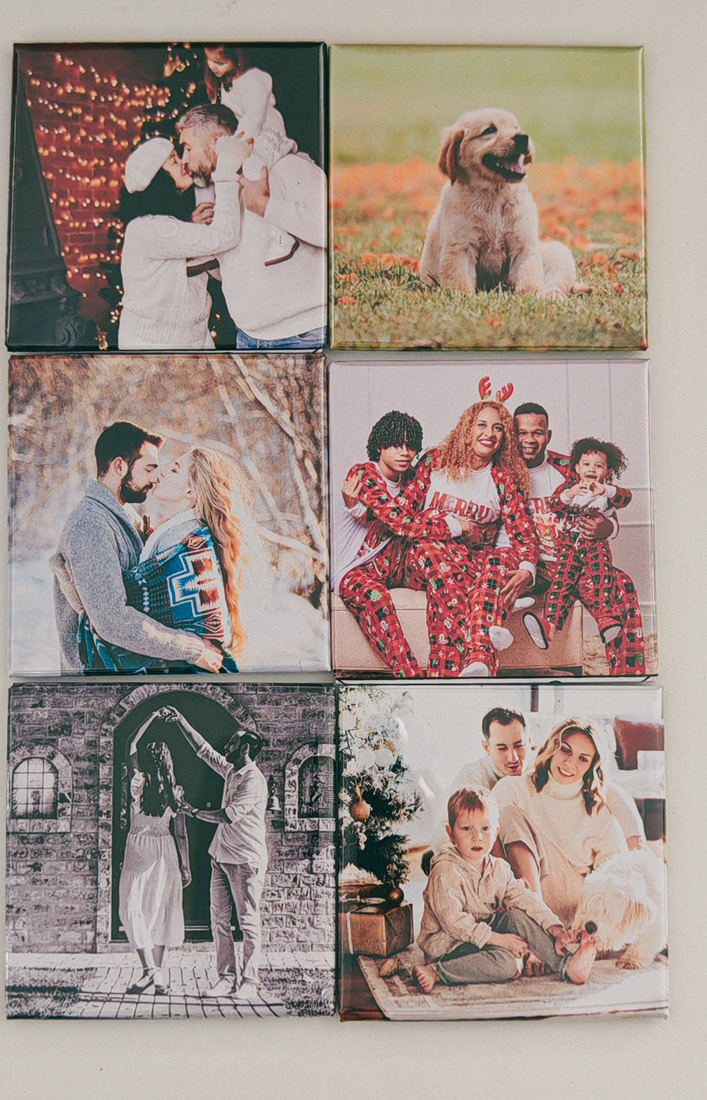 Personalised Photo Fridge Magnet - Custom 50mm Square Magnet